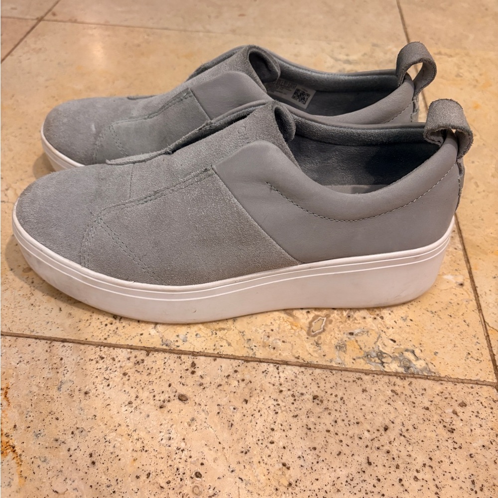 Toms Gray Slip-On Shoes